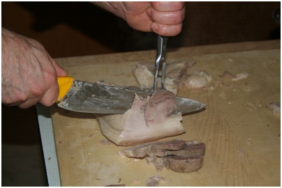Bauchfleisch über Innereien bis hin zur Schweinsnase 