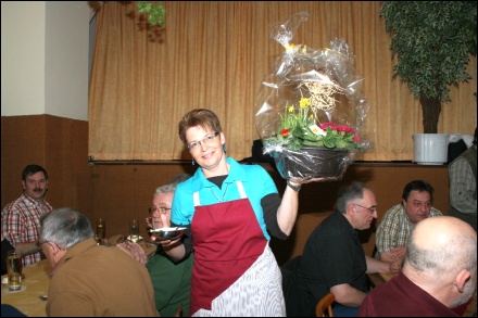 Schlachtschüssel Gasthaus Vier Jahreszeiten Forst 2010