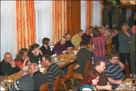 Schlachtschüssel Gasthaus Vier Jahreszeiten Forst 2010