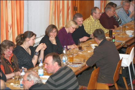 Schlachtschüssel Gasthaus Vier Jahreszeiten Forst 2010