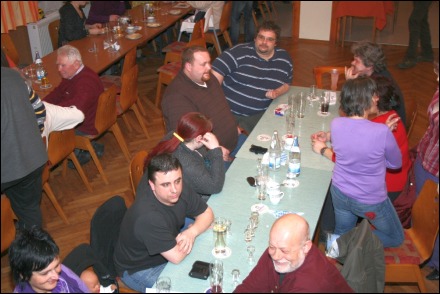 Schlachtschüssel Gasthaus Vier Jahreszeiten Forst 2010