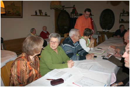 Mitgliederversammlung RV92 Schweinfurt 2009