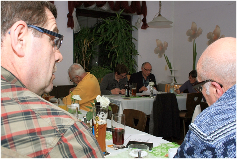 Mitgliederversammlung RV92 Schweinfurt 2017