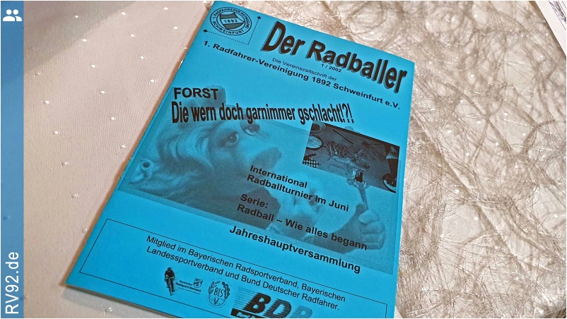 Mitgliederversammlung RV92 Schweinfurt 2019