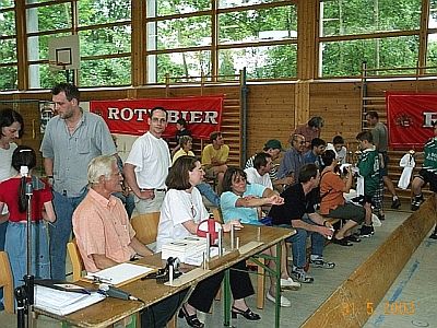 Fotos Radball Jugend Turnier 2003