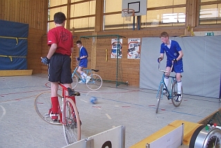 Fotos Radball Jugendturnier 2004