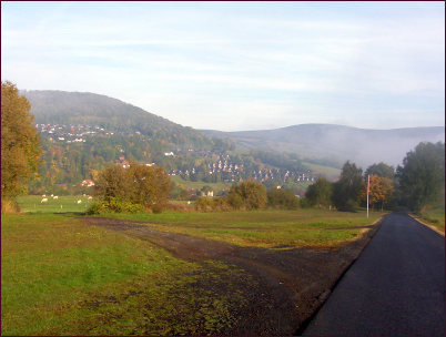 Blick auf Bischofsheim a.d. Rhön