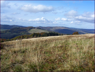 Die Rhön bei Bischofsheim a.d. Rhön