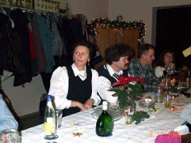 Weihnachtsfeier RV92 Schweinfurt 2000