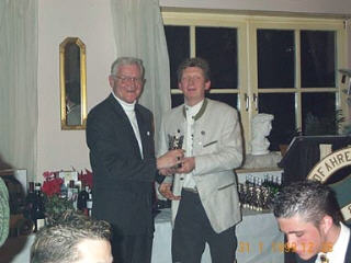 Weihnachtsfeier RV92 Schweinfurt 2001