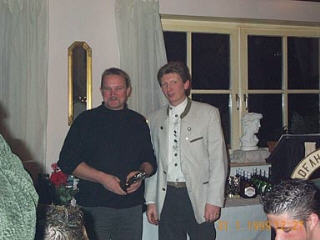 Weihnachtsfeier RV92 Schweinfurt 2001