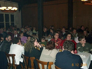 Weihnachtsfeier RV92 Schweinfurt 2001