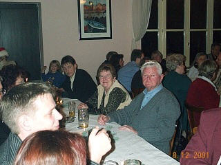 Weihnachtsfeier RV92 Schweinfurt 2001