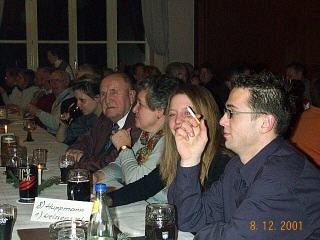 Weihnachtsfeier RV92 Schweinfurt 2001