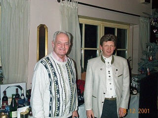 Weihnachtsfeier RV92 Schweinfurt 2001