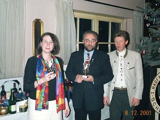 Weihnachtsfeier RV92 Schweinfurt 2001