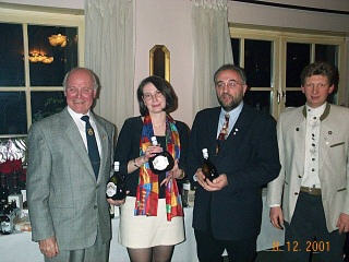 Weihnachtsfeier RV92 Schweinfurt 2001