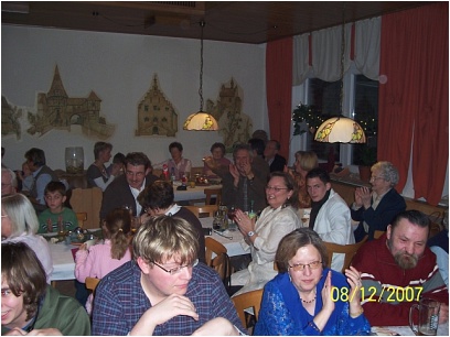 Weihnachtsfeier RV92 Schweinfurt 2007