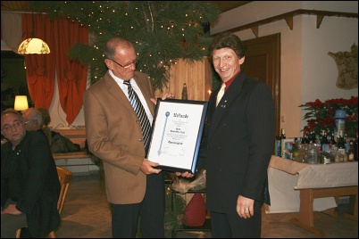 Weihnachtsfeier RV92 Schweinfurt 2008