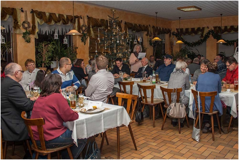 RV92 Schweinfurt Weihnachtsfeier 2016