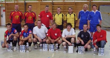 Szene vom 5. Internationalen Radballturnier in Schweinfurt 2007